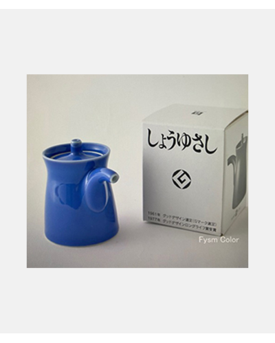 G-type Soy Sauce Dispenser S Blue - Design Masahiro Mori